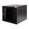 LOGILINK 19 tums väggmonterad SOHO-box 12U 540*550, Flatpack, svart
