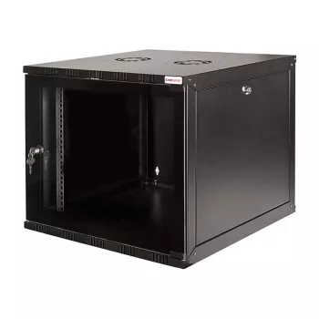 LOGILINK 19 tums väggmonterad SOHO-box 12U 540*550, Flatpack, svart