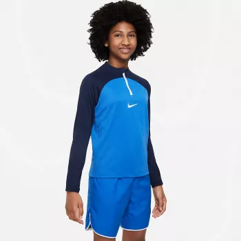 Nike DF Academy Pro Drill barn T-shirt marinblå DH9280 463 L