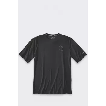 Sun Defender lätt logotyp kortärmad T-shirt svart