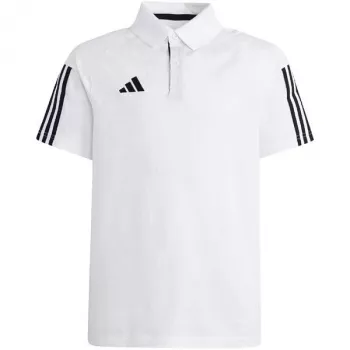 adidas Tiro 23 Competition Cotton barn T-shirt vit IC4576 140cm