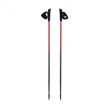 Nordic Walking Pro Trainer 110cm Viking stavar röd/svart