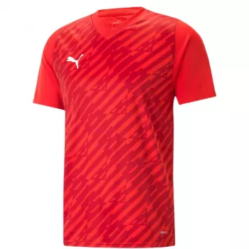 Herr T-shirt Puma teamULTIMATE röd 705371 01 M