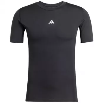 Herr adidas Techfit kortärmad T-shirt svart JP4674 S