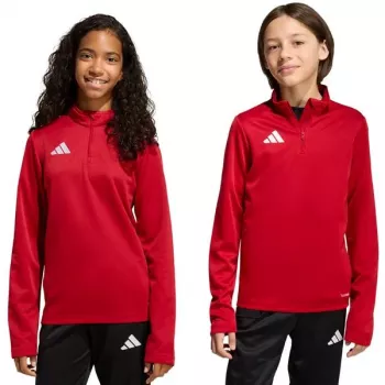 Barn träningsjacka adidas Entrada 26 Training Top röd JZ6636 128cm
