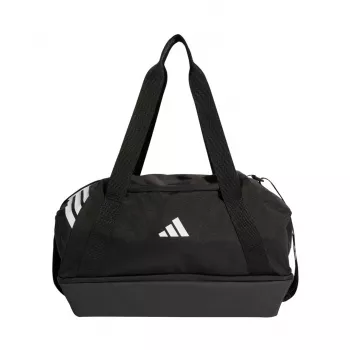 adidas Tiro Duffle liten väska med bottenfack svart JY7939