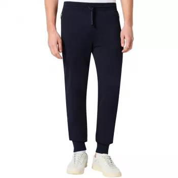 Champion herr Rib Cuff Pants marinblå 220807 BS501 XL
