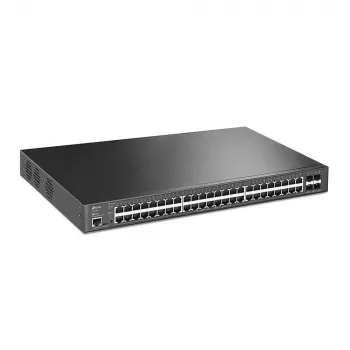 TP-Link JetStream TL-SG3452XP nätverksswitch managed L2+ Gigabit Ethernet (10/100/1000) PoE-stöd 1U svart