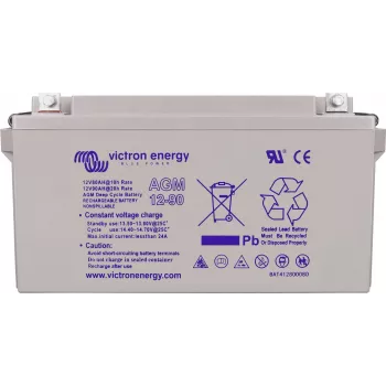 Victron Energy BAT412800104 12V 90Ah cykeltålig GEL-batteri