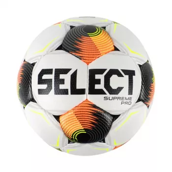 Select Supreme Pro FIFA Basic fotboll vit-svart-orange 1001356/111148 5