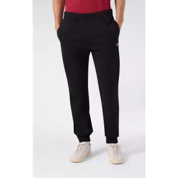 Champion Rib Cuff Pants herr jogger mjukisbyxa svart storlek S