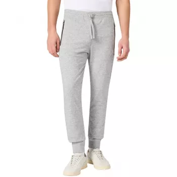 Champion Rib Cuff Pants herr joggingbyxa grå 220807 EM021 XL