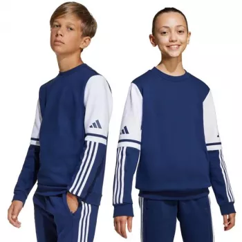 Barntröja adidas Squadra 25 Sweat Crew marinblå JD4814 140cm