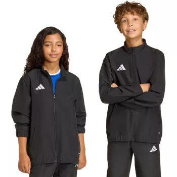Barnsweatshirt adidas Entrada 26 Presentation svart JZ6614 128cm