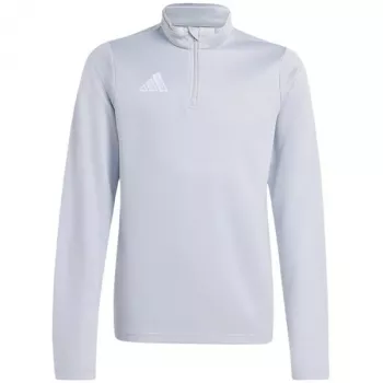 adidas Entrada 26 träningsjacka för barn ljusgrå JZ6637 116cm