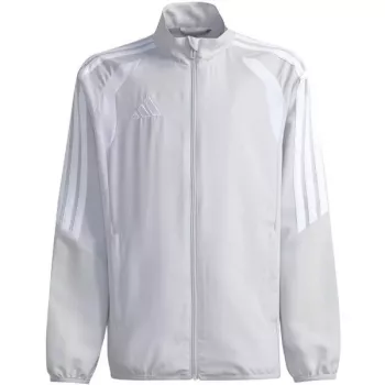 Barnblus adidas Tiro 26 League Presentation ljusgrå JZ9053 140cm
