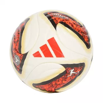adidas Bundesliga 26/27 Torfabrik Pro fotboll vit-orange-guld KG6037 5