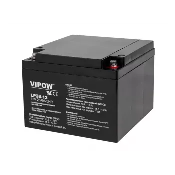 Gelbatteri VIPOW 12V 26Ah