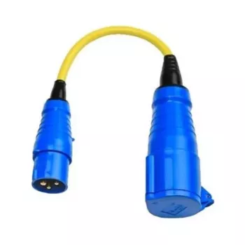 Adapterkabel 16A till 32A/250V CEE/CEE