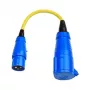 Adapterkabel 16A till 32A/250V CEE/CEE