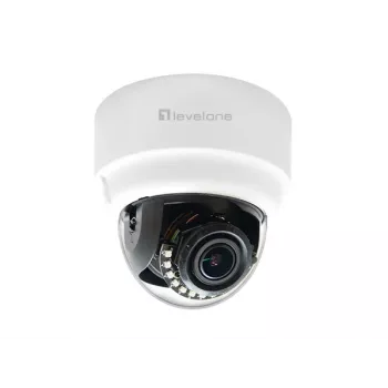 LevelOne FCS-3303 3MP dome IP-kamera med PoE, IR-nattseende, IP66 IK10