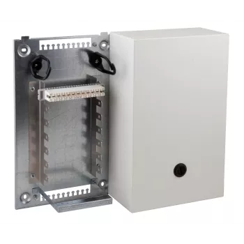 EFB Elektronik VKA8 fiberoptiskt väggskåp med bottenplatta och VKA-montagesats 10DA 46019N.1V10