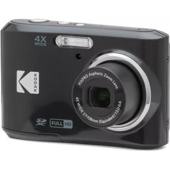 Kodak PIXPRO FZ45 16 MP kompaktkamera – 4x optisk zoom, 2,7 inch LCD, HD-video, svart