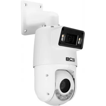 BCS LINE 4MP PTZ IP-kamera med 5x optisk zoom, 50 m IR, PoE, IP66, AI SMD Plus