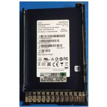 HPE 240GB SATA 6G Read Intensive SFF 2,5 inch hot-swap SSD med SmartDrive Carrier 875652-001