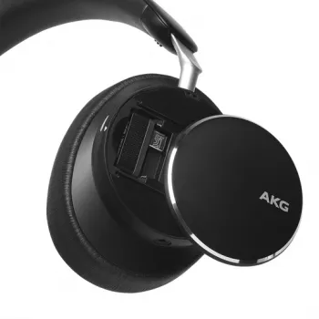 AKG N9 Hybrid trådlösa over-ear-hörlurar med adaptiv ANC, Bluetooth 5.3, svart