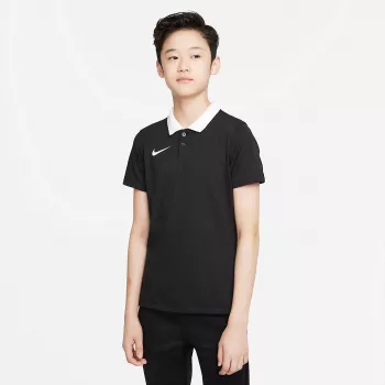 Nike Dri-FIT Park 20 polo barn unisex kortärm svart CW6935 010 storlek S