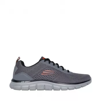 Skechers Track Leshur träningsskor herr, antracit/orange, EU 44
