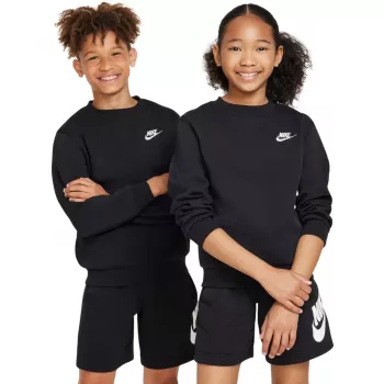 Nike Sportswear Club Fleece barn kapuzenpullover svart S