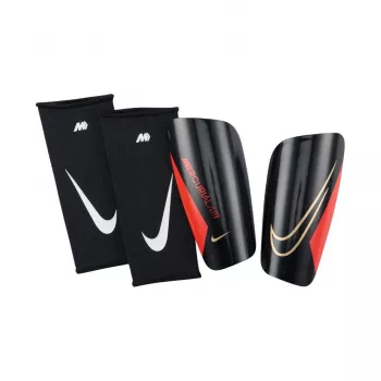 Nike Mercurial Lite SuperLock fotbollsbenskydd svart L