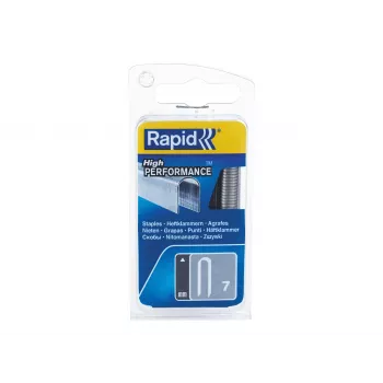Rapid Tools kabelklammer typ 7, 12 mm, förzinkad med sågsnitt, flatrådsklammer – 1 st (40109523)