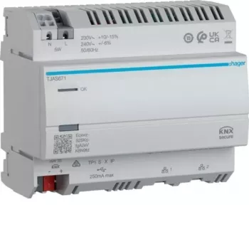 Hager Domovea basic TJAS671 KNX IP-gateway smart hemserver