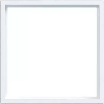 HAGER WAF7073WM mellanring för 50x50mm centralplattor, polarvit