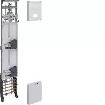 Hager ZH53W3NT universZ komplettfält, 1350x250mm, 3-punkt, 2 mätarplatser, 10 mm², med frånskiljningsfunktion