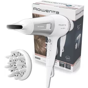 Rowenta Power 2100W hårtork vit/silver