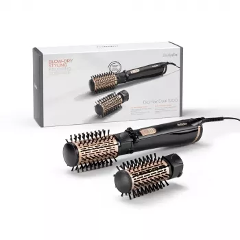 BaByliss Big Hair Dual roterande varmluftsstyler, 1000 W, svart/guld