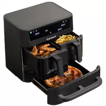 Cuisinart 3-i-1 varmluftsfritös ugn 13,6L, 1800W, borstat rostfritt stål