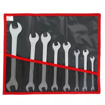 Facom 31.JE8T extra platt dubbelringnyckelsats, metrisk, 8-delar, 6-24 mm