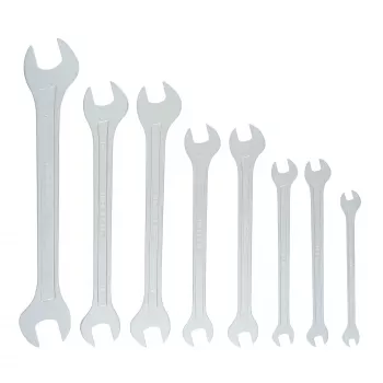Facom 31.JE8T extra platt dubbelringnyckelsats, metrisk, 8-delar, 6-24 mm