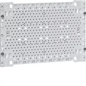 Hager UM00M0 monteringsplatta, plast, 175 x 250 mm, grå