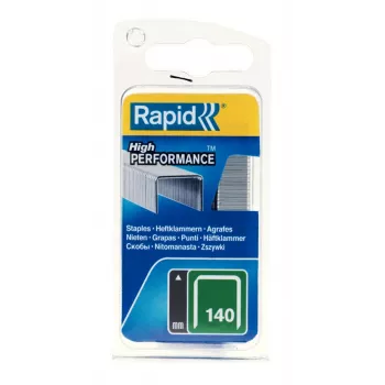 RAPID TOOLS Rapid flatrådsklamrar typ 140, 14 mm skänkellängd, galvaniserat stål, 1250 st, liten förpackning med eurohål 40109517