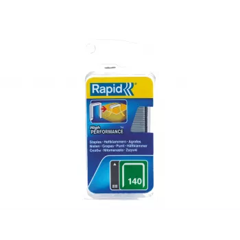 RAPID TOOLS Rapid flatrådsklamrar typ 140, 14 mm skänkellängd, galvaniserat stål, 1250 st, på kort 40109576