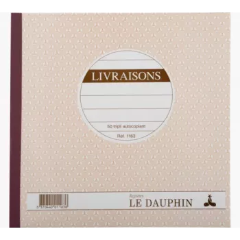 Le Dauphin manifold livraisons, 210 x 210 mm, tripli (1163D) - 1 st (1163D)