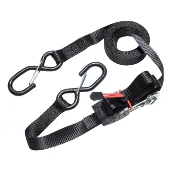 MASTER LOCK spännband med S-krok, 4,25 m x 25 mm, 2-pack (3066EURDAT)