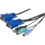 EXERTIS CONNECT KVM Combo-kabel USB, PS/2, 1,8 m (66302)