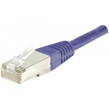 EXERTIS CONNECT F/UTP CAT6 violett 5m patchkabel med slim kabelbrytningsskydd 234200